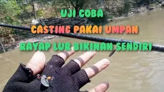 🔴 casting di air keruh pakai umpan rayap lur
