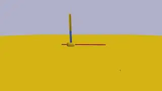 Balancing an inverted double pendulum using Soft Actor-Critic