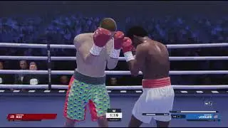 Christian Roz Counter Punches Sugar Ray Leonard In His KTBC Vs Undisputed Fight