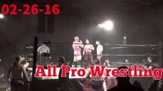 Billy Gunn at All Pro Wrestling!