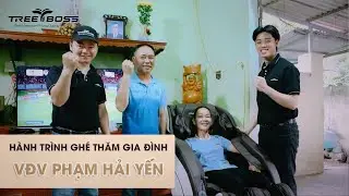 H&agrave;nh tr&igrave;nh TreeBoss gh&eacute; thăm gia đ&igrave;nh VĐV Phạm Hải Yến