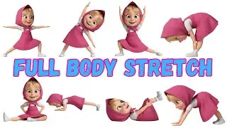 Kids Yoga for Flexibility (Ages 6&ndash;8) | 5-Min Full Body Stretch (Day 1)