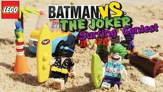 LEGO Batman vs The Joker Surfing Contest