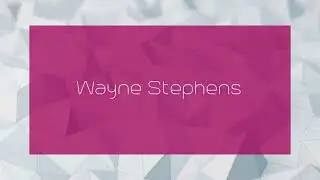 Wayne Stephens - appearance