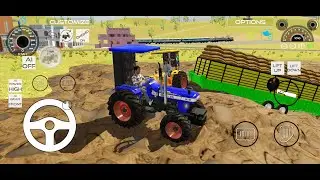|| Profasnal Sonalika 75 And Rescue Hindustan 60 4x4 🔥🔥 Diul Trolley Lodded by Train Off roading