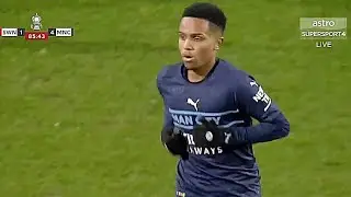 ESTREIA DO KAYKY EX FLUMINENSE NO MANCHESTER CITY (07/01/2022)