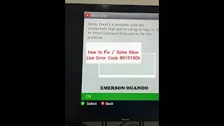 Xbox Live   How to fix error code 80151901    TEST AND WORKING   2024
