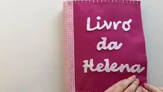 Livro Sensorial de Feltro - Quiet Book Personalizado