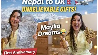 What My Parents Sent Me For My 1st Anniversary 😭❣️|#courier #parcel #anniversary #gift #first 