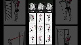 Shoulder Workout With Resistance Band @fittype #shorts
