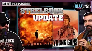OPPENHEIMER 4K, YOUNG GUNS 4K, THE FUGITIVE 4K, MEMENTO & MORE | STEELBOOKS | 4K Kings Discuss!