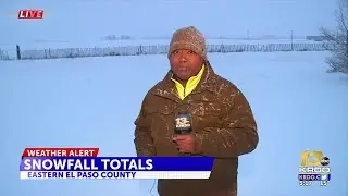 Tuesday brings second day of heavy snow to southeastern El Paso County