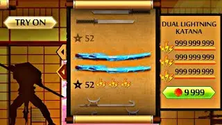 Shadow Fight 2 The Most Powerfull Dual Lightning Katana
