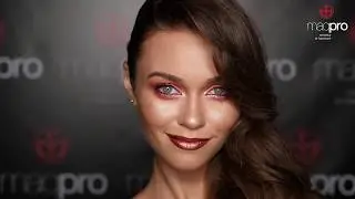 Макияж: поэтапное выполнение косметикой MaqPro.