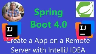 IntelliJ - create a Spring Boot Project on the Remote Fedora Server.