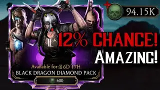 Mk Mobile Black Dragon Diamond Pack Opening | 50,000 Souls Spent