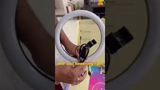 Unboxing Kreo ring light 12&rdquo; with tripod stand for easy video shoot #tripod #ringlight #unboxing