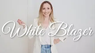 HOW TO STYLE A WHITE BLAZER // Comparing H&M Zara and Reiss plus how I would style my favourite!