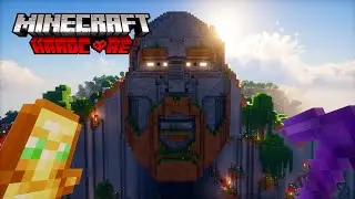 I built The Temple of Notch in Hardcore Minecraft (Nostalgia Build)