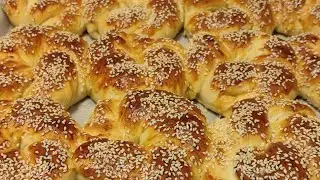 &Ccedil;AYINIZIN YANINA TEREYAĞLI SİMİT TARİFİ✅👌