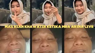 ARINA CANTIK LIVE BARENG AYAHNYA MAS RIAN MAHENDRA || RARE MOMENT