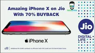 Jio iPhone X OFFER! 70% BuyBack Offer | Pre Book Jio iPhone X at Rs.1,999 only!
