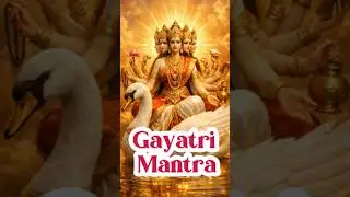 Gayatri Mantra | ॐ भूर्भुवः स्वः | Powerful Vedic Mantra for Peace & Wisdom |meditation| #bhakti