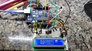 LCD 2X16 NO ARDUINO UNO