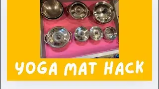 Yoga mat hacks # kitchen tips 