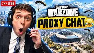 Can I Make My Warzone Randoms Laugh? 😂🎙️ | Warzone Broadcaster