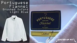 Portuguese Flannel   Brushed Oxford   Light Blue