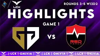 GEN vs NS Highlights Game 1 &mdash; LCK 2025 Rounds 3-5 &mdash; Gen.G vs NS RedForcee by Onivia