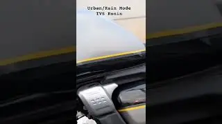 Urban and Rain Mode - TVS Ronin #tvsmotor #tvsronin  #automotivekeeda  #shorts