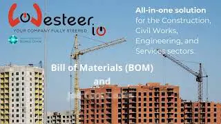 WeSteer ERP Demo EN #1 REFERENTIAL : BOM and Job Cost Codes