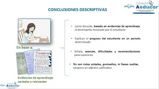CONCLUSIONES DESCRIPTIVAS