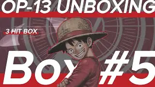 OP-13 3 HIT BOX! OP-13 UNBOXING! #onepiecetcg #onepiececardgame #onepiecetradingcardgame