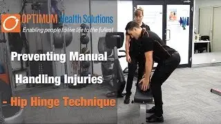 EXERCISE PHYSIOLOGY | Preventing Manual Handling Injuries | Hip Hinge Technique