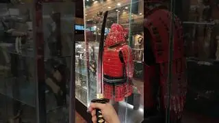 Katana Samurai Akai Hi Kensei Full Tang L&acirc;mina Rainbow Red Vermelho #katana #espada