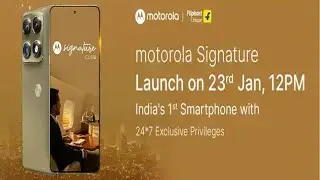 MOTOROLA Signature New Smart Phone |