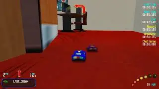 Re-Volt Custom Track RV-TV 2 by, Keyran, Time Trial Lap