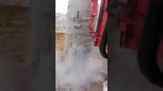Core barrel on foundation drilling