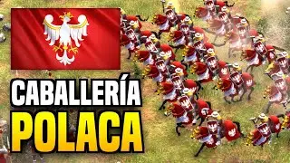 AGE of EMPIRES 4: CABALLEROS TEMPLARIOS con APOYO POLACO 🐴😈