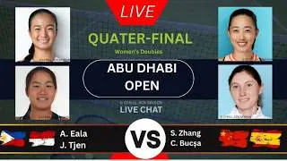ALEXANDRA EALA 🇵🇭 VS EKATERINA ALEXANDROVA 🇷🇺 | ABU DHABI OPEN 2026 | Quarter-final