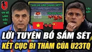 VỪA VỀ NƯỚC,HLV UZBEKISTAN TUYÊN BỐ LUÔN TỶ SỐ U23 VN VS U23 TQ | CẢ CHÂU Á BẬT NGỬA, TRUNG QUỐC SỐC