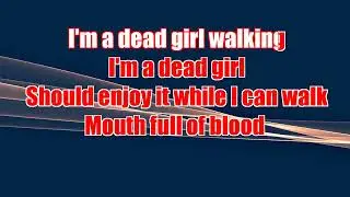 Jensen McRae - Dead Girl Walking (karaoke)  (by request)