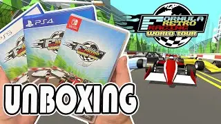 Formula Retro Racing: World Tour (PS4/PS5/Switch) Unboxing