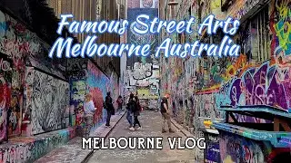 Melbourne Street Art Walk | Famous Laneways and Alleyways | Melbourne Australia City Walk