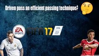 FIFA 17 Driven-Pass tutorial|Score more goals|Become a skill player