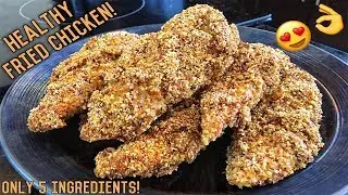 Low Carb Bodybuilding Crispy Fried Chicken | Low Calorie Recipe