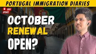 Renew your TRC Cards in Portugal | All October Open? | Portugal Immigration Diaries